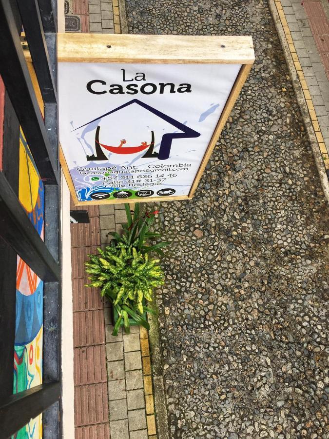 La Casona Hostel Guatapé Dış mekan fotoğraf